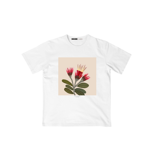camiseta de la flor de LAS MIRABAL souvenir dominicano