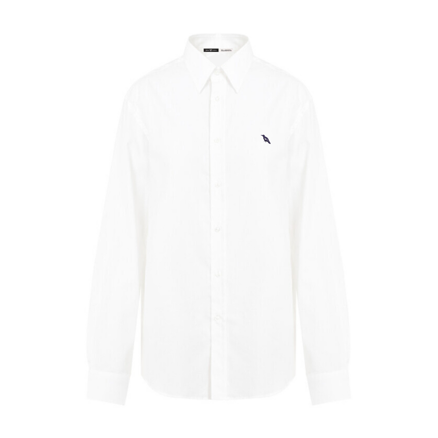 WHITE COTTON CARPENTER SHIRT