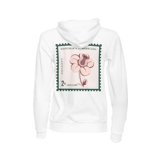 FLOR DE LA CAOBA POSTAL VERDE HOODIE