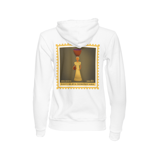 MUÑECA SIN ROSTRO POSTAL AMARILLA HOODIE